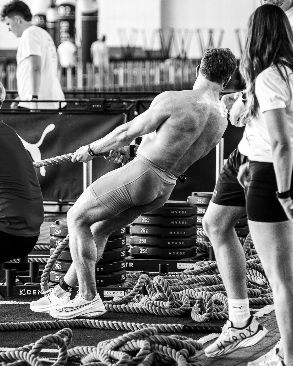 Robin Seiwert beim HYROX Men Pro in Berlin