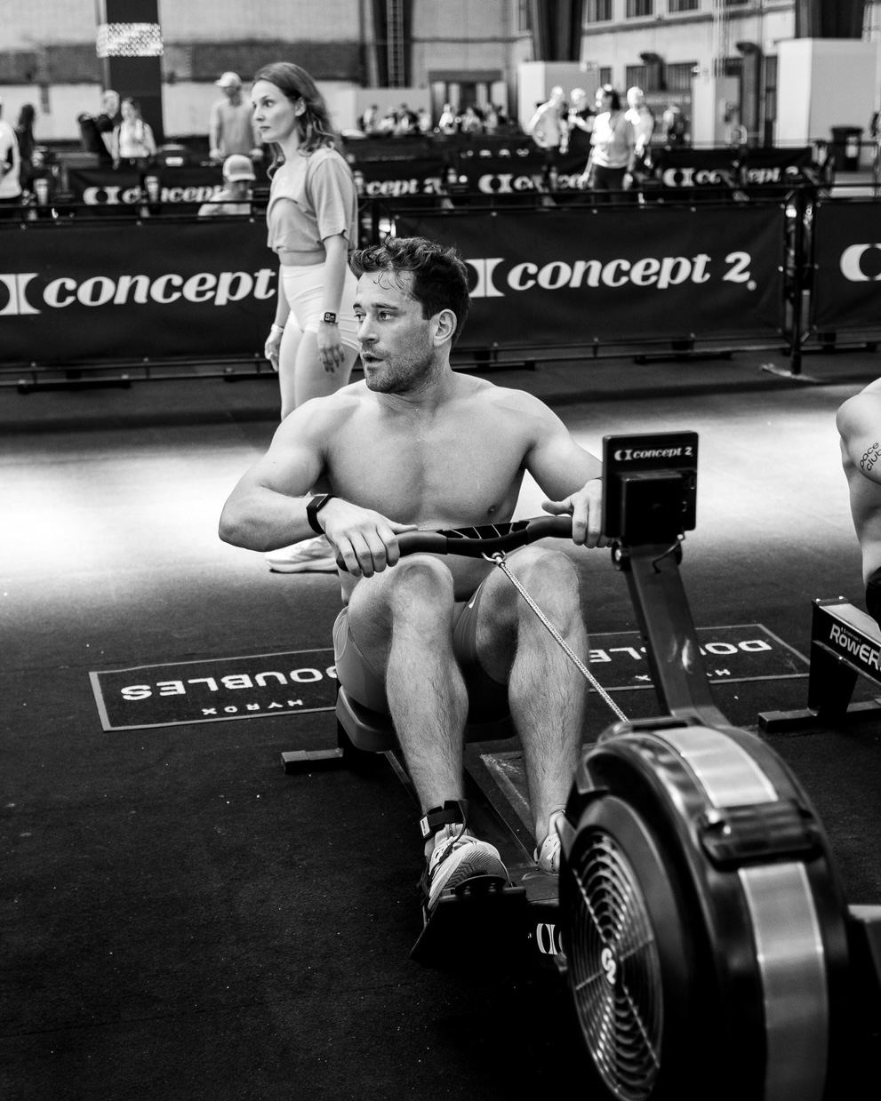 Robin Seiwert beim HYROX Men Pro in Berlin