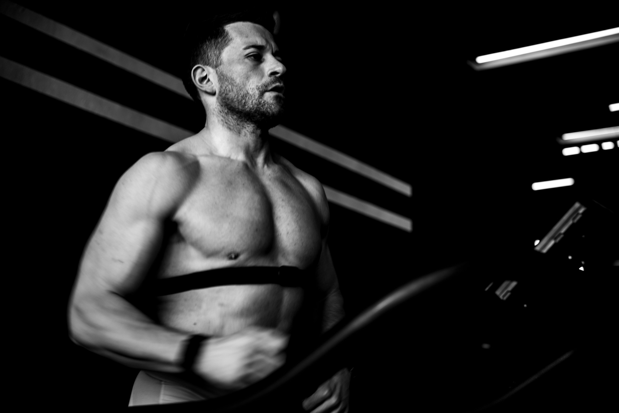 Robin Seiwert beim Training