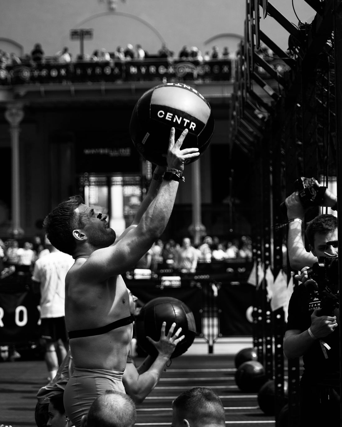 Robin Seiwert beim HYROX Double Mixed in Paris