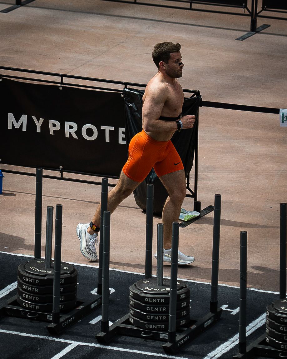 Robin Seiwert beim HYROX Double Mixed in Paris