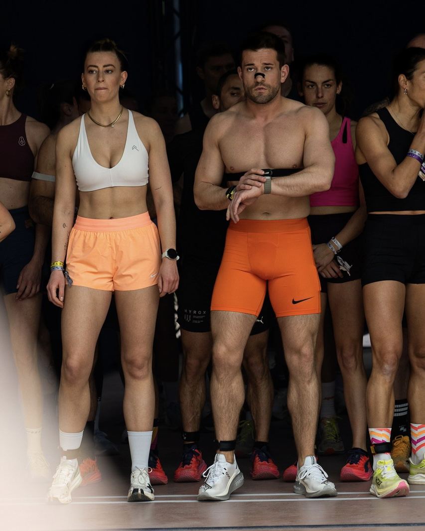 Robin Seiwert beim HYROX Double Mixed in Paris