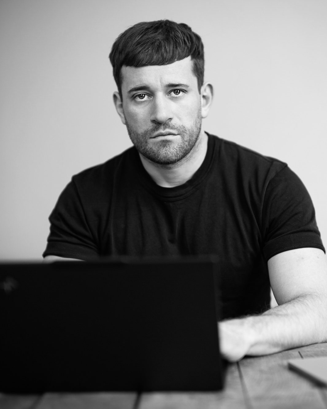 Robin Seiwert bei der Arbeit