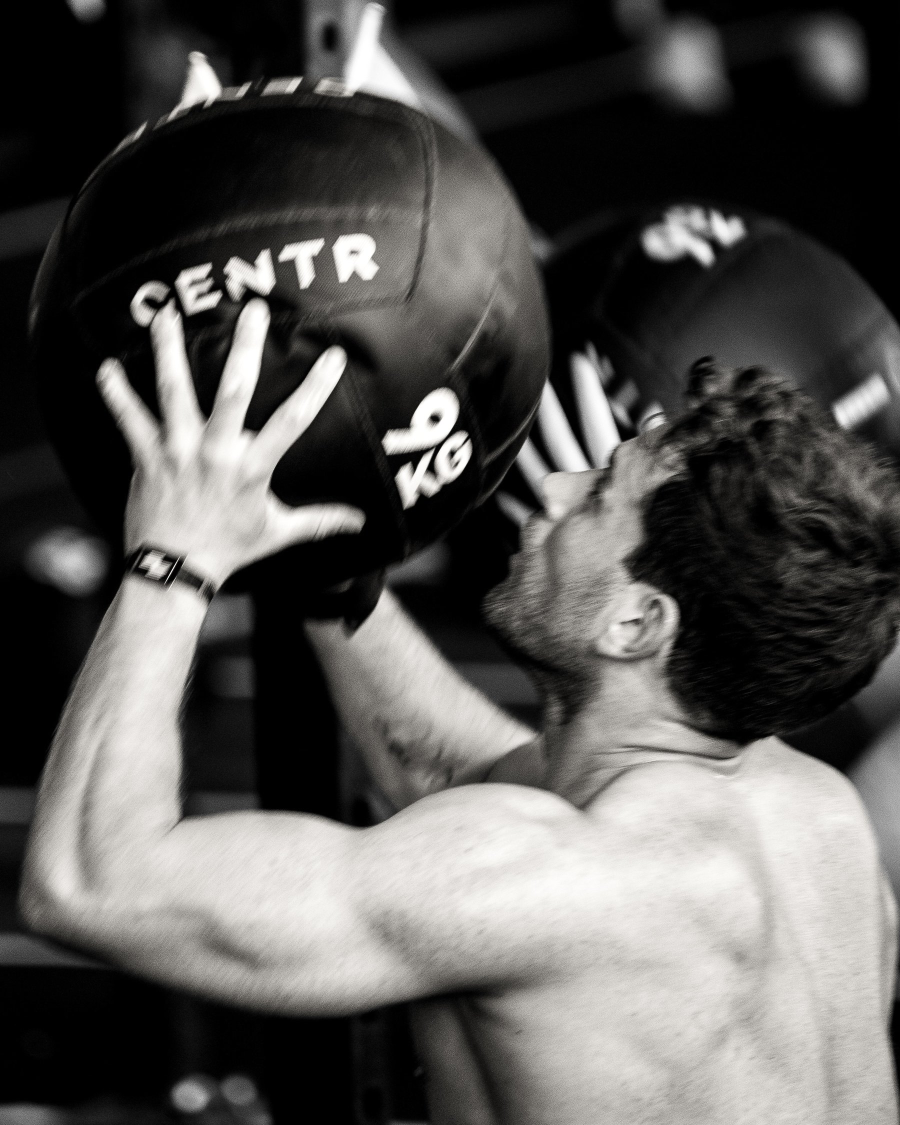 Wall Balls beim HYROX in Berlin
